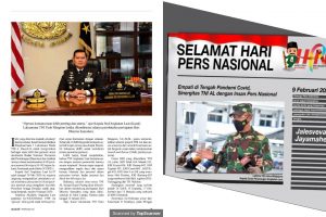 KSAL Laksamana TNI Yudo Margono di HPN 2021