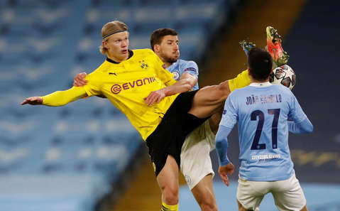 Link Live Streaming Dortmund vs Man City di Liga Champions