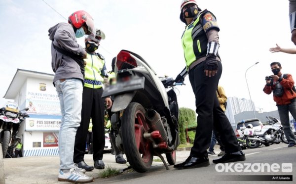 Catat! Pakai Knalpot Bising Bisa Kena Denda Rp250 Ribu : Okezone Megapolitan