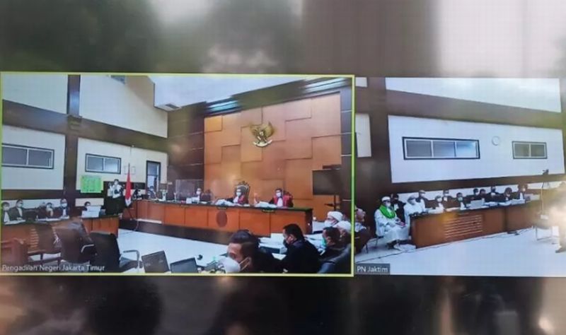 Jaksa Hadirkan Camat hingga Kasatpol PP Pemkab Bogor dalam Sidang Habib Rizieq : Okezone Megapolitan