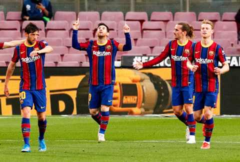 Drama 5 Gol, Messi cs Curi 3 Poin dari Tuan Rumah