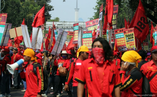 Aksi May Day Hari Ini Akan Dipusatkan di Istana dan MK : Okezone Nasional