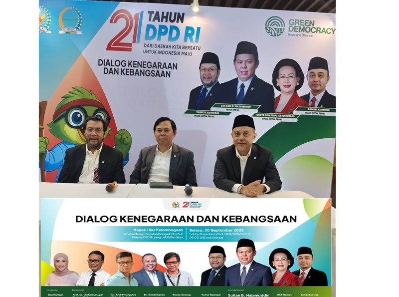 Dialog Kenegaraan dan Kebangsaan 21 Tahun DPD RI, Napak Tilas Kelembagaan